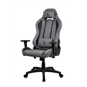 Gaming-Stuhl Arozzi Torretta SuperSoft Anthrazit – ergonomisches Design, verstellbare Armlehnen, neigbare Rückenlehne