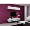 Cama Wohnzimmer-Schrankset VIGO neu 10 weiß/weiß glänzend