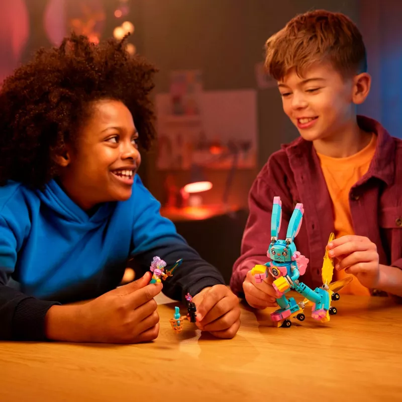 LEGO-Set DREAMZzz Izzie und Bunchu Hase 71453 – Spielset mit Minifiguren und Zubehör