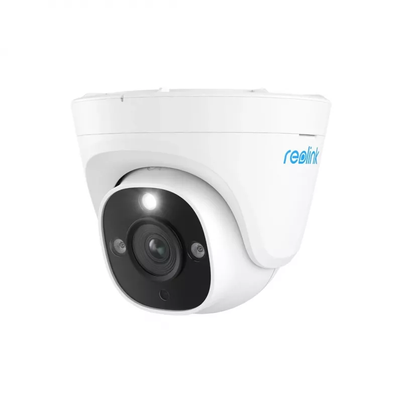 IP-Überwachungskamera Reolink P344 Dome — 12 MP (4512×2512), 4-mm-Objektiv, PoE/DC, IP67, 30 m IR, Weiß turret, 100°×50° Sichtwinkel