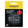 Speicherkarte Intenso 4 GB MicroSDHC Class 4 3403450