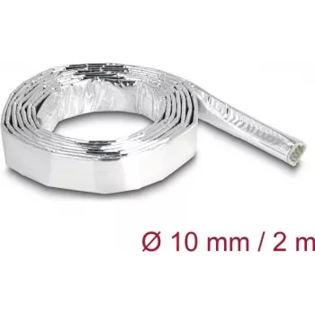 Kabelhülle DeLOCK Glasfaser Aluminium 2 m x 10 mm