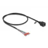 Netzwerkkabel DeLOCK 88005 RJ45 Cat.5e 0,5 m Schwarz