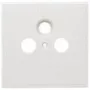 Axing SZU 2-01 Sockets-Abdeckblende - Maße 80 x 80 mm Passend für BSD 963-xx (SZU 2-01)