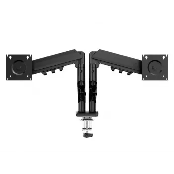Schreibtisch-Doppelarm-Monitorhalterung TRACER TRAUCH47660 — verstellbare Metallarme, max. 18 kg, VESA bis 100×100, für 13 Zoll–32 Zoll Bildschirme