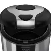 Reiskocher GASTROBACK Rice Control Low Carb & Steam, 3 L, 450 W, schwarz/Edelstahl