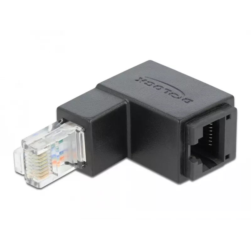 Adapter RJ45 Stecker nach unten abgewinkelt DeLOCK 86423