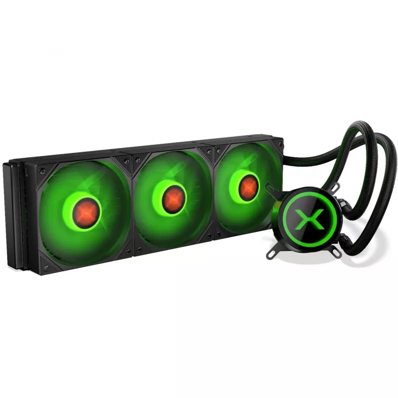Kühllüfter KRUX HydroX 360 ARGB, kompatibel mit 360-mm-Radiatoren, ARGB-Beleuchtung