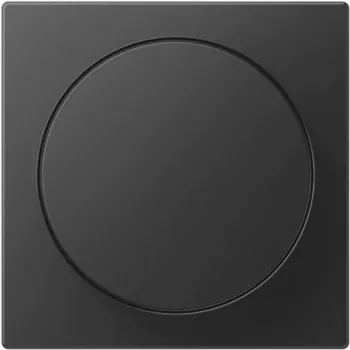 Jung Abdeckung für Drehdimmer Thermoplast lackiert A 1740 BF SWM (A1740BFSWM)
