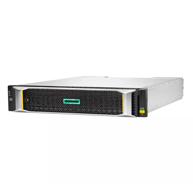 HPE MSA 2060 Disk-Array 0 TB Rack 2U Silber Schwarz HDD SSD