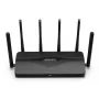 Tischrouter MERCUSYS MR47BE — Tri‑Band Wi‑Fi 7 (2,4/5/6 GHz), 9300 Mbit/s, 3× RJ‑45, 2,5GbE, 6 externe Antennen