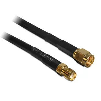 Koaxialkabel DeLOCK 5m SMA m/f CFD200