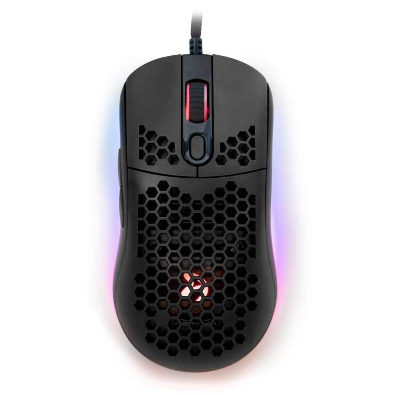 Arozzi Favo Maus Gaming für Rechtshänder USB Typ-A Optisch 16000 DPI
