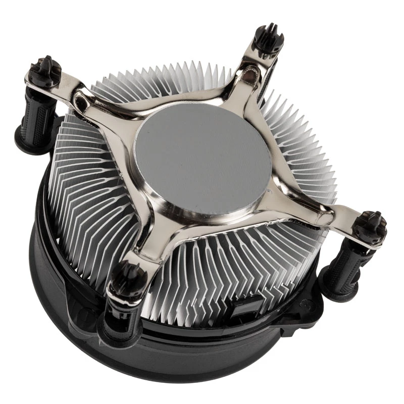 Heatsink/Radiator Akasa AK-CC6603EP01 9,5 cm Aluminium Schwarz