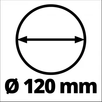 Bohrer Einhell 3437010 12 cm Durchmesser 800 mm Länge
