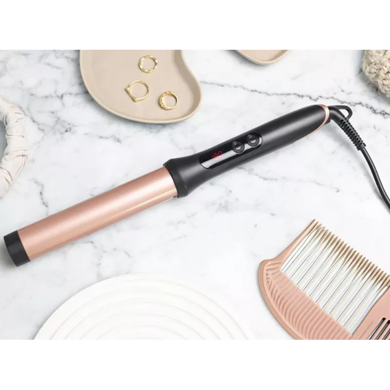 Lockenstab LAFE Sleek & Shine Curler 25 mm LAFLKA47571 – 25 mm Rundstab, elektrischer Lockenwickler