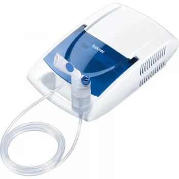 Inhalator Beurer IH 21 tragbarer Vernebler, weiß/blau