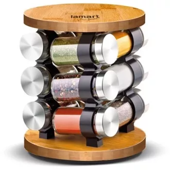 Kochtopfset LAMART LT7051 – 12-teiliges antihaftbeschichtetes Töpfe- und Pfannen-Set