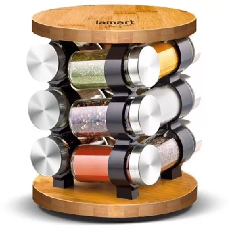 Kochtopfset LAMART LT7051 – 12-teiliges antihaftbeschichtetes Töpfe- und Pfannen-Set