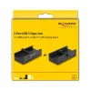 DeLOCK 64262 USB 2.0 Typ-A Hub 5000 Mbit/s Schwarz