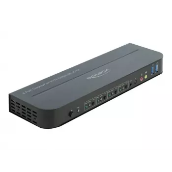 KVM-Switch DeLOCK 11484 Schwarz