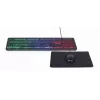 Kabelgebundene Full-Size-Tastatur mit Maus Gembird KBS-UML-01 — USB, QWERTY US, 104 Tasten, schwarz