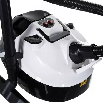 SV 7, Zylinder-Dampfreiniger, 0,5 l, schwarz, grau, weiß, Tasten, fest, 50 cm