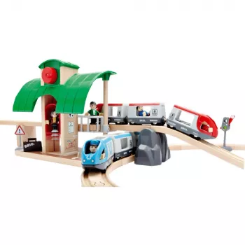 BRIO Eisenbahn 33512 Zugwechsel-Gleisset