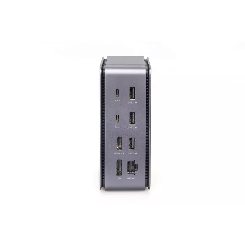 USB4 Dockingstation Digitus DA-70897 8K USB Type-C 100W Power Delivery