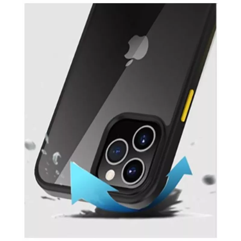 Schutzhülle stoßfest Devia Shark Serie für iPhone 12 Pro Max, weiß