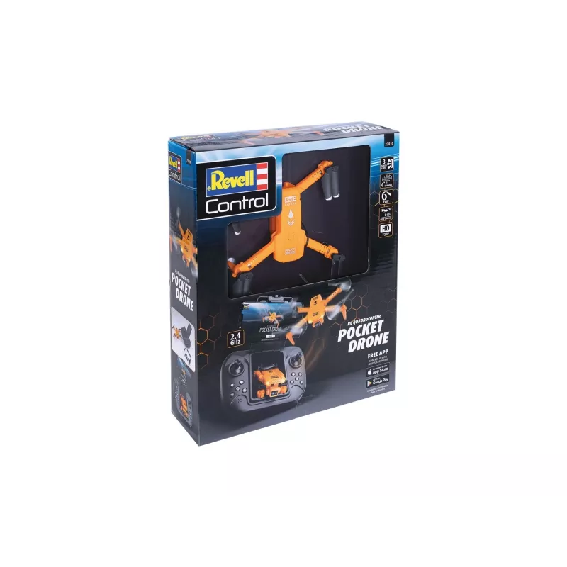 RC-Quadrocopter REVELL Pocket Drone 23810 — 2,4 GHz, 4-Kanal-Fernsteuerung