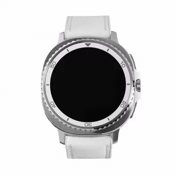 Smartwatch Samsung Galaxy Watch 8 Classic 46 mm Silber — 3,3 cm AMOLED, 4G, 64 GB, 445 mAh