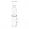 Wasserfilterkanne BRITA Glas Kanne ONE mit 2 x MAXTRA+ PRO Kartuschen (Modell 126032)