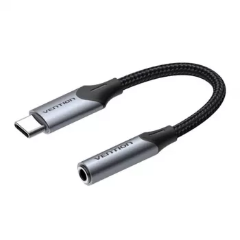 Audio-Adapter Vention BGJHA USB-C-Stecker auf 3,5-mm-Klinkenbuchse, 0,1 m Kabel