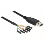 USB-Kabel DeLOCK 1,8 m USB2.0-A/TTL 6-pol Schwarz