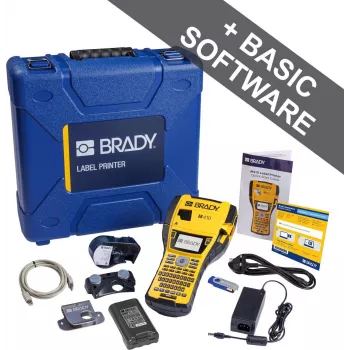 Brady Corporation M410-KIT-EU mobiler Etikettendrucker Thermodirekt QWERTY 300 dpi – Drucker (177184)