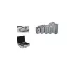 Multifunktions-Aluminiumkoffer ALUMAXX STRATOS II Silber — Modell 45136, stabiler Aufbewahrungskoffer aus Aluminium