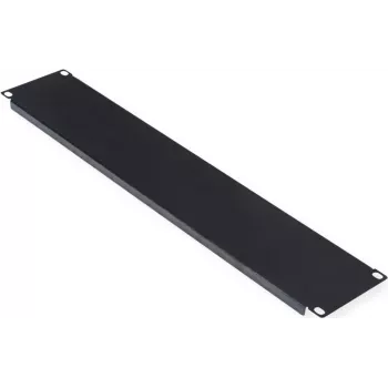 Blindabdeckung ROLINE 19-Zoll 2U schwarz Stahl 480 mm