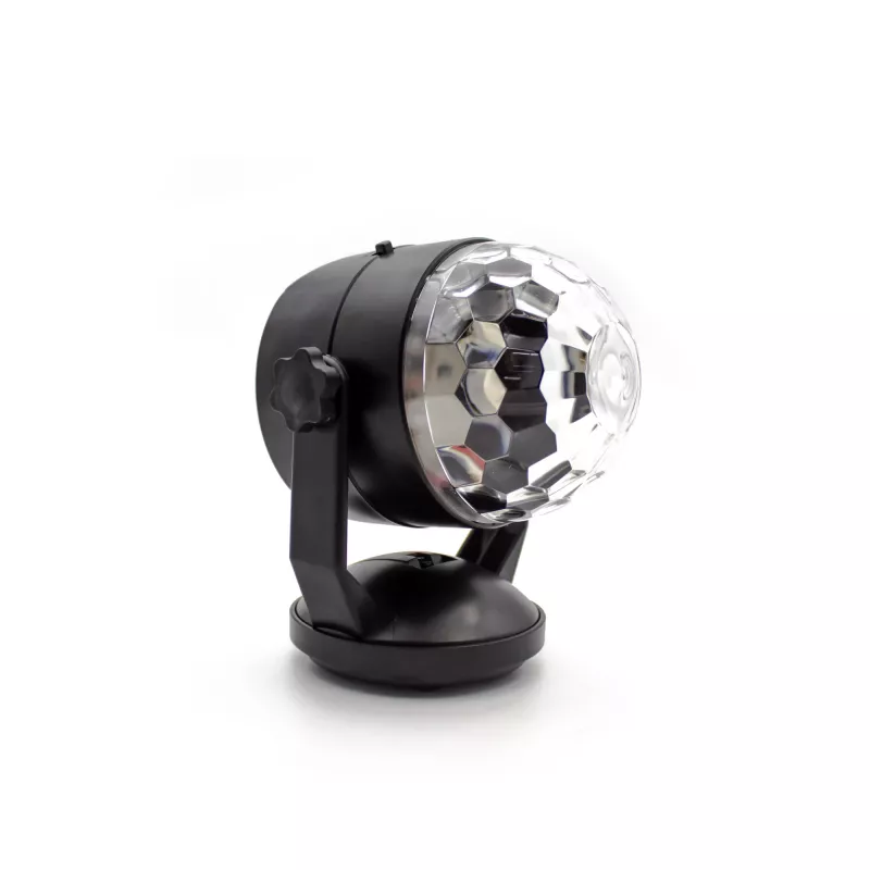 LED-Discokugel DENVER LDB-319 – kompaktes LED-Partylight, Modell 117220200040