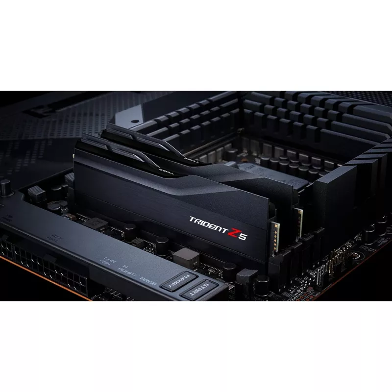 DIMM 32 GB DDR5-7600 (2x 16 GB) Dual-Kit, Speicher schwarz, F5-7600J3646G16GX2-TZ5K, Trident Z5, INTEL XMP