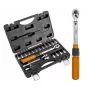 Neo Tools 1/4 bidirektionaler Drehmomentschlüssel, 5-25NM, Set aus 21 Stück