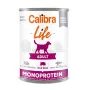Nassfutter für Hunde Calibra Adult Wildschwein mit Cranberries 400 g — komplettes Nassfutter in Dosen für ausgewachsene Hunde, 78% Feuchtigkeit, 9,5% Protein