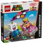 LEGO Bauspielzeug-Set 72038 Super Mario Mario Kart Wario King Buu Huu – Charakterfiguren und Streckenelemente