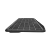 Natec Turbot 2 | Tastatur | Kabellos | US | Bluetooth | Schwarz/Grau