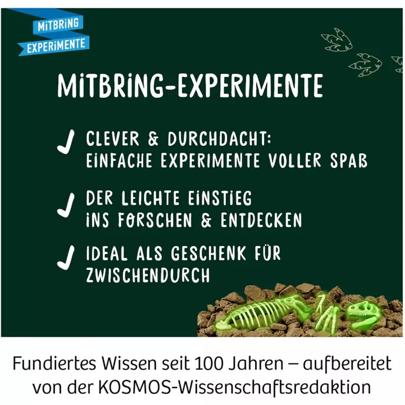 Kosmos T-REX, Augmented Reality, 7 Jahr(e), Grün Kosmos T-REX. Typ: Augmented Reality, Empfohlenes Alter (mind.): 7 Jahr(e), Produktfarbe: Grün