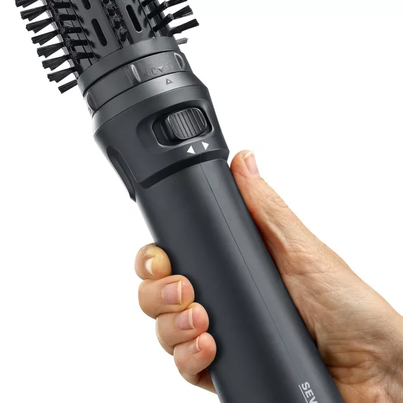 Severin WL 0241 Haarstylinggerät Heißluftbürste Warm Black 1000 W 1,8 m