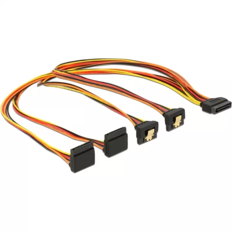 Delock 60155 Konnektivitätszubehör Schwarz