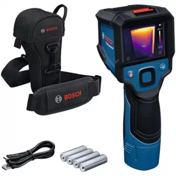 Akku-Wärmebildkamera GTC 12V-450-13 Professional, Thermomelder Blau/Schwarz, ohne Akku und Ladegerät, im Werkzeugkoffer