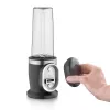 Caso Akku-Mixer | Click & Blend | Tischgerät | 240 W | Krugmaterial Tritan | Krugvolumen 0,5 L | Edelstahl/Matt Schwarz