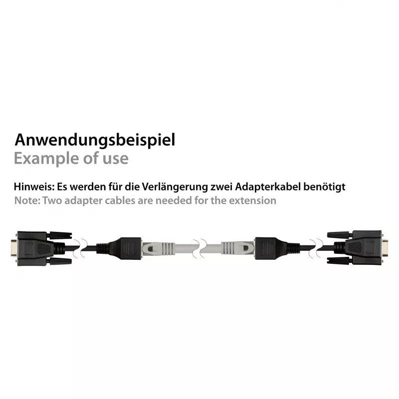 Good Connections Adapterkabel RJ45 auf RS232 Seriell
